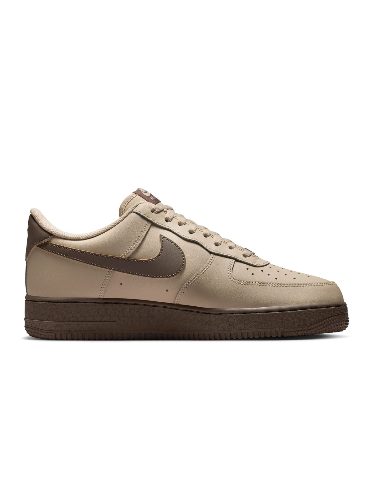 Nike Men's Air Force 1 '07 Rattan sneakers in a neutral beige and brown colorway