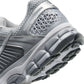 Nike Mens Zoom Vomero 5 sneakers in wolf grey and white, side view of men's footwear