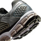 Nike Zoom Vomero 5 men's sneakers in metallic silver, side view