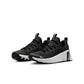 Nike Womens Free Metcon 6 black and white athletic footwear with sleek design, suitable for workout and training.