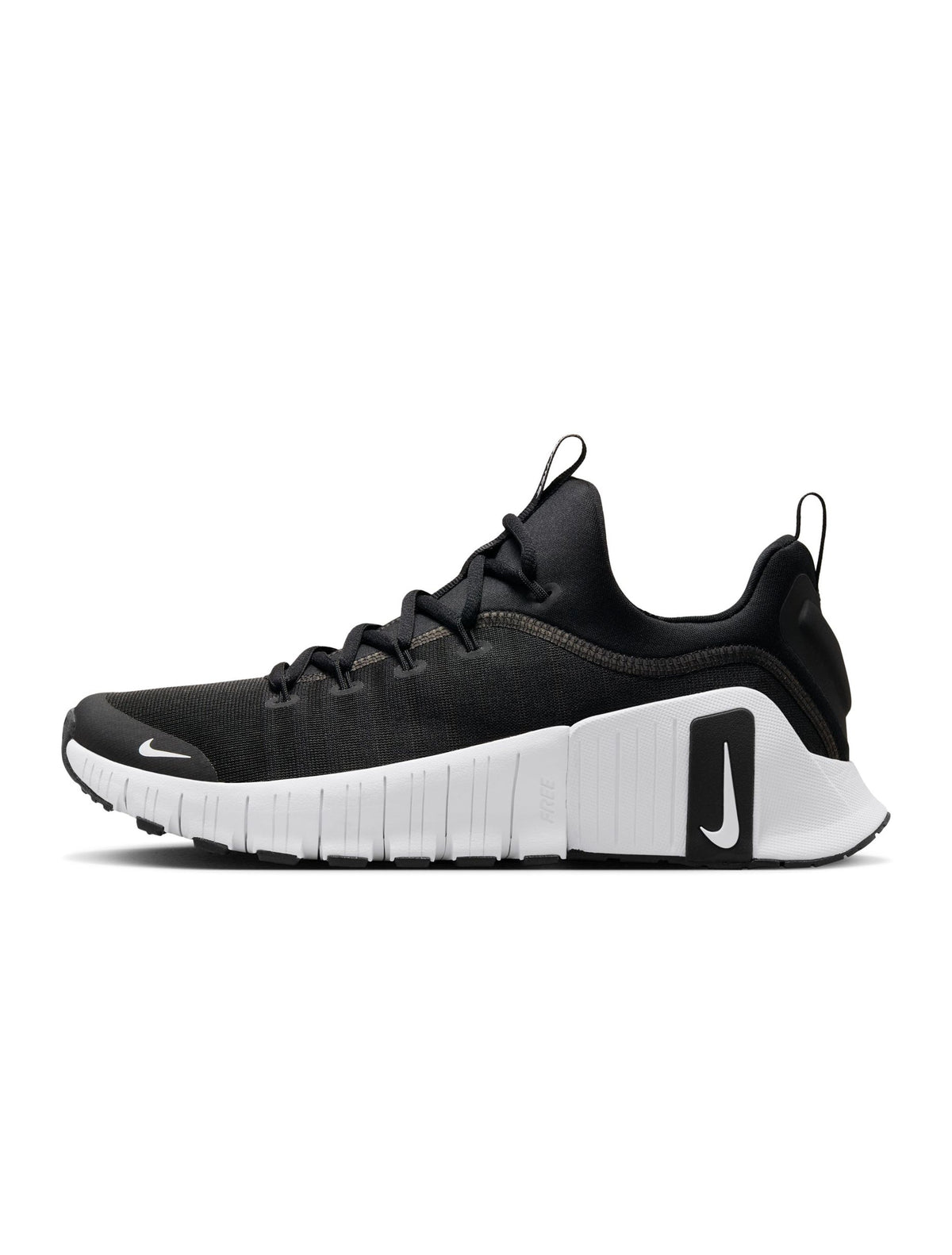 Nike Men's Free Metcon 6 black and white training shoes by Denim Exchange