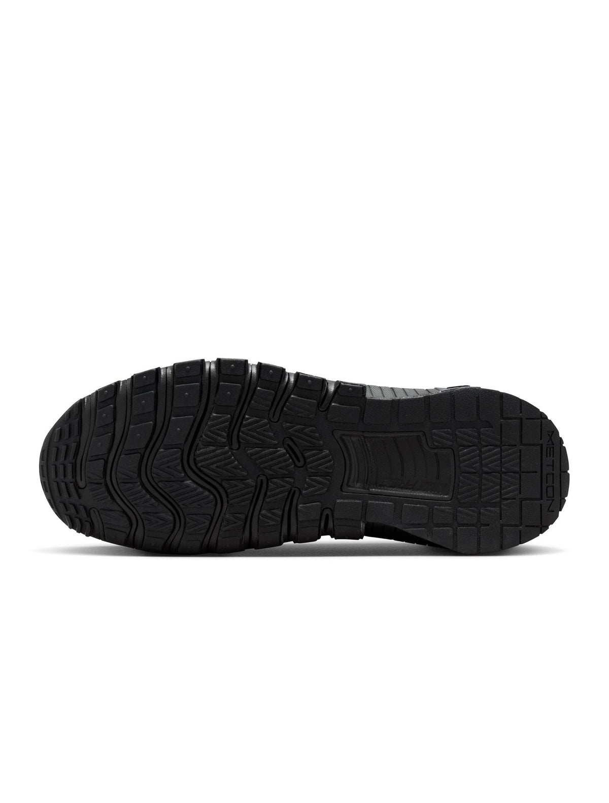 Nike Men's Free Metcon 6 black and anthracite training shoes, side view