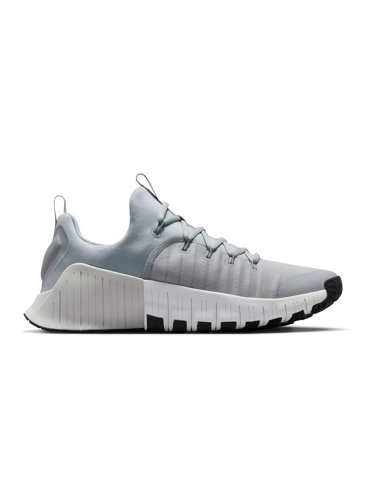 Nike men's Free Metcon 6 footwear in wolf grey
