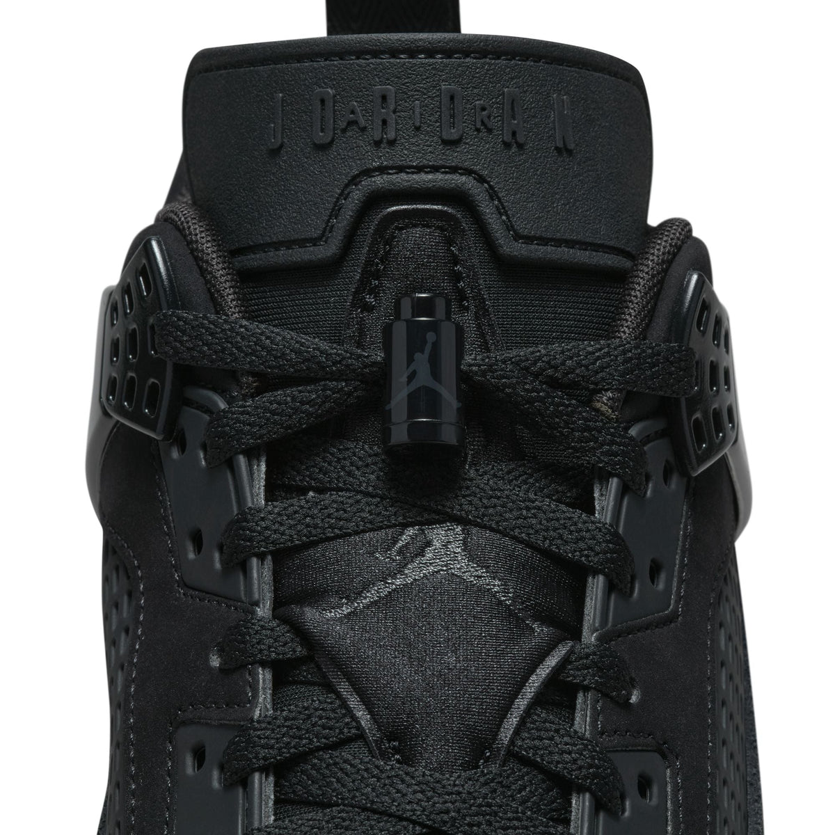 Air Jordan men's Spizike Low sneakers in black by Denim Exchange