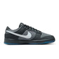 Nike Mens Dunk Low in Pure Platinum, stylish men's footwear with a sleek silver design and white accents.