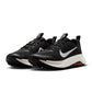 Nike Men's Wildhorse 10 black and wolf grey trail running shoes, side view