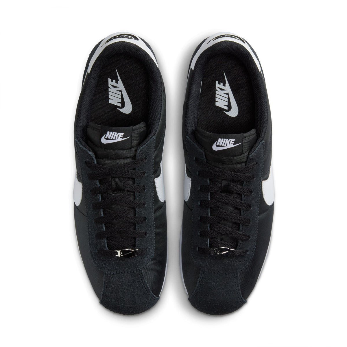 Nike men's Cortez TXT black and white sneakers by Denim Exchange