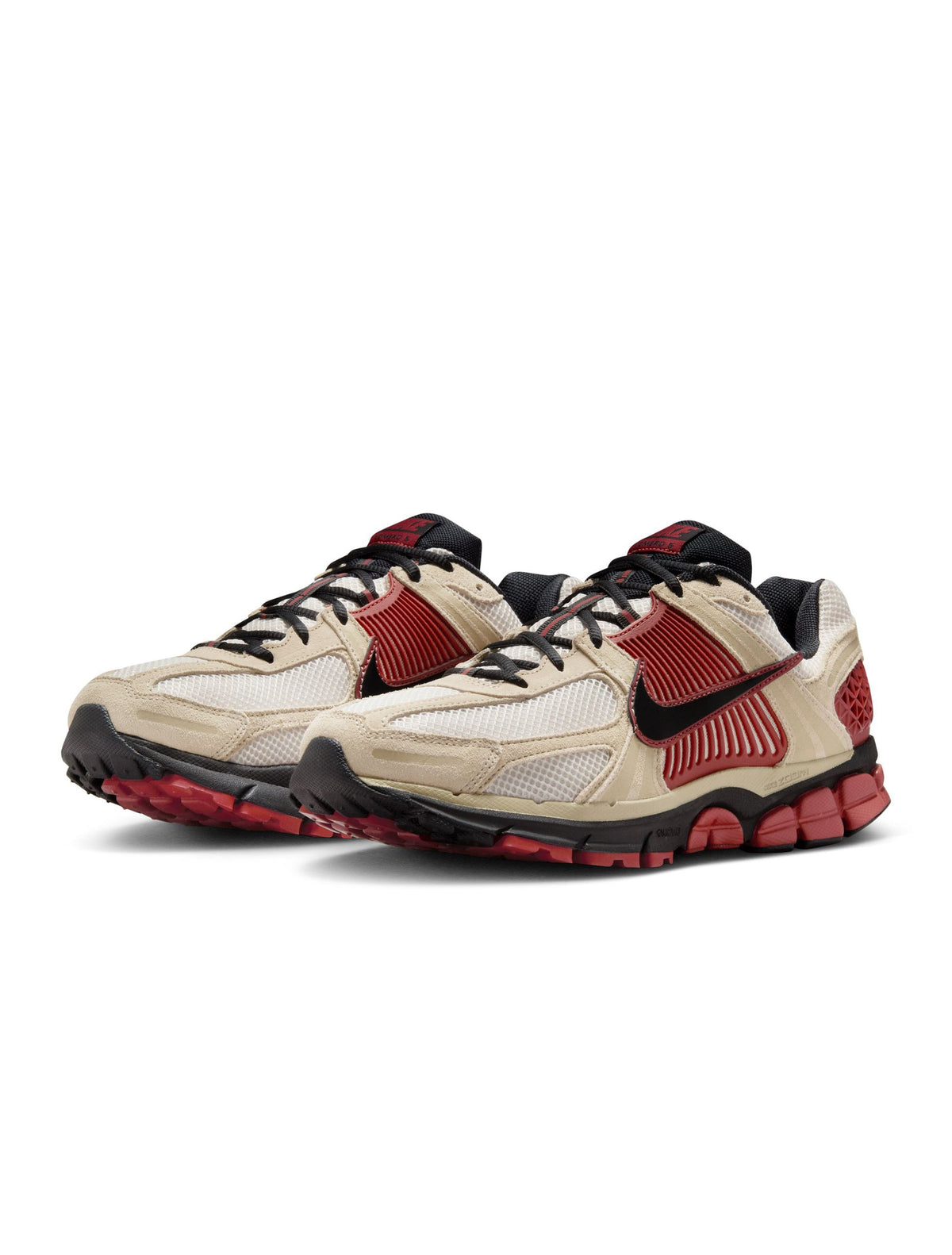 Nike men's Zoom Vomero 5 sneakers in desert khaki and black