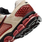 Nike men's Zoom Vomero 5 sneakers in desert khaki and black, side view