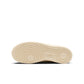 Nike Womens Air Force 1 Low Coconut Milk sneakers, white and cream leather footwear for women, casual style, front view.