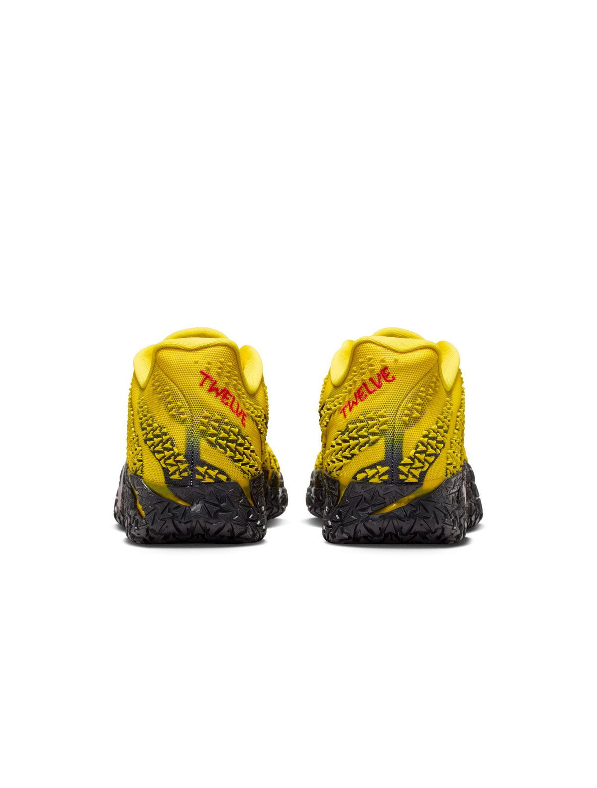 Nike men's Ja 3 Let Me Be basketball shoes in yellow and black with patterned details