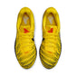 Nike men's Ja 3 “Let Me Be Ja” footwear in yellow, black, and blue with patterned upper