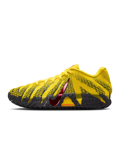 Nike Men's Ja 3 - Let Me Be Ja men's footwear in vibrant yellow and purple design