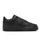 Nike men's Air Force 1 '07 Black Carbon Fiber sneakers with textured panels and classic low-top design