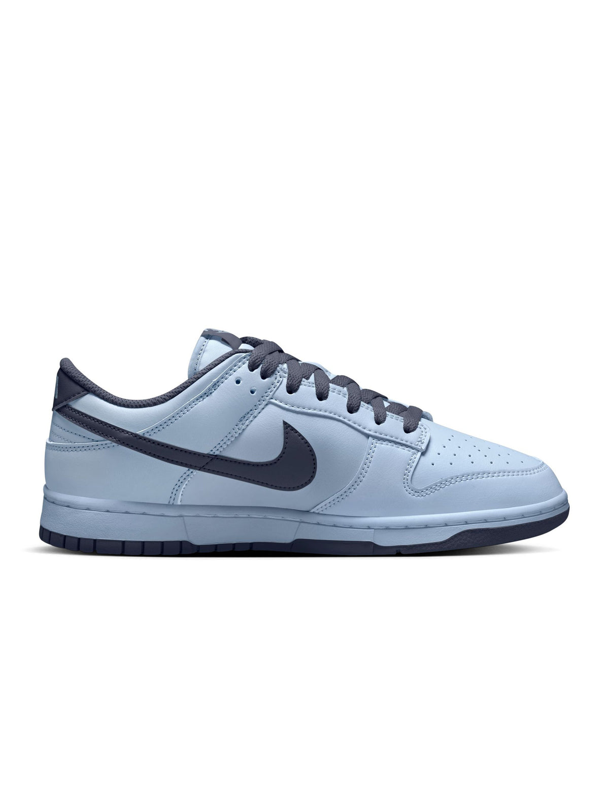 Nike Men's Dunk Low Retro Hydrogen Blue sneakers in side profile