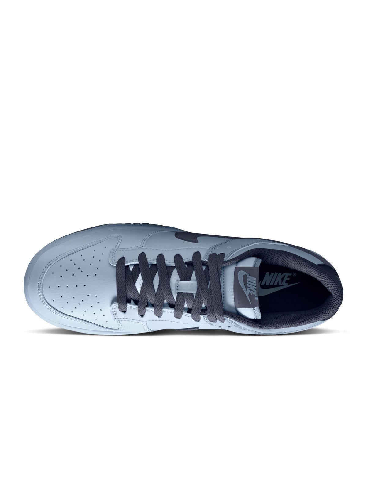 Denim Exchange Nike Men's Dunk Low Retro sneakers in Hydrogen Blue, side view