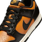 Nike men's Dunk Low Retro sneakers in Desert Ochre colorway, side view