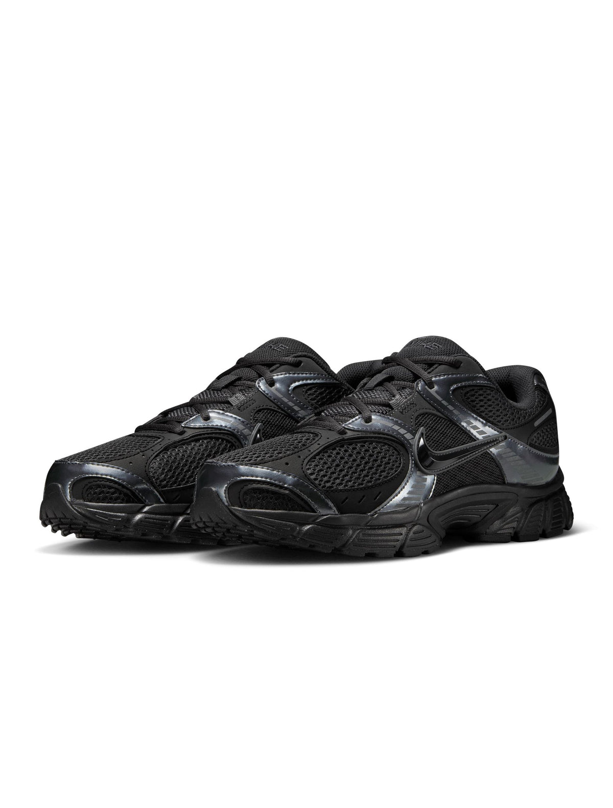 Black Nike Mens V5 RNR footwear with sleek design, featuring Nike branding and modern athletic style.