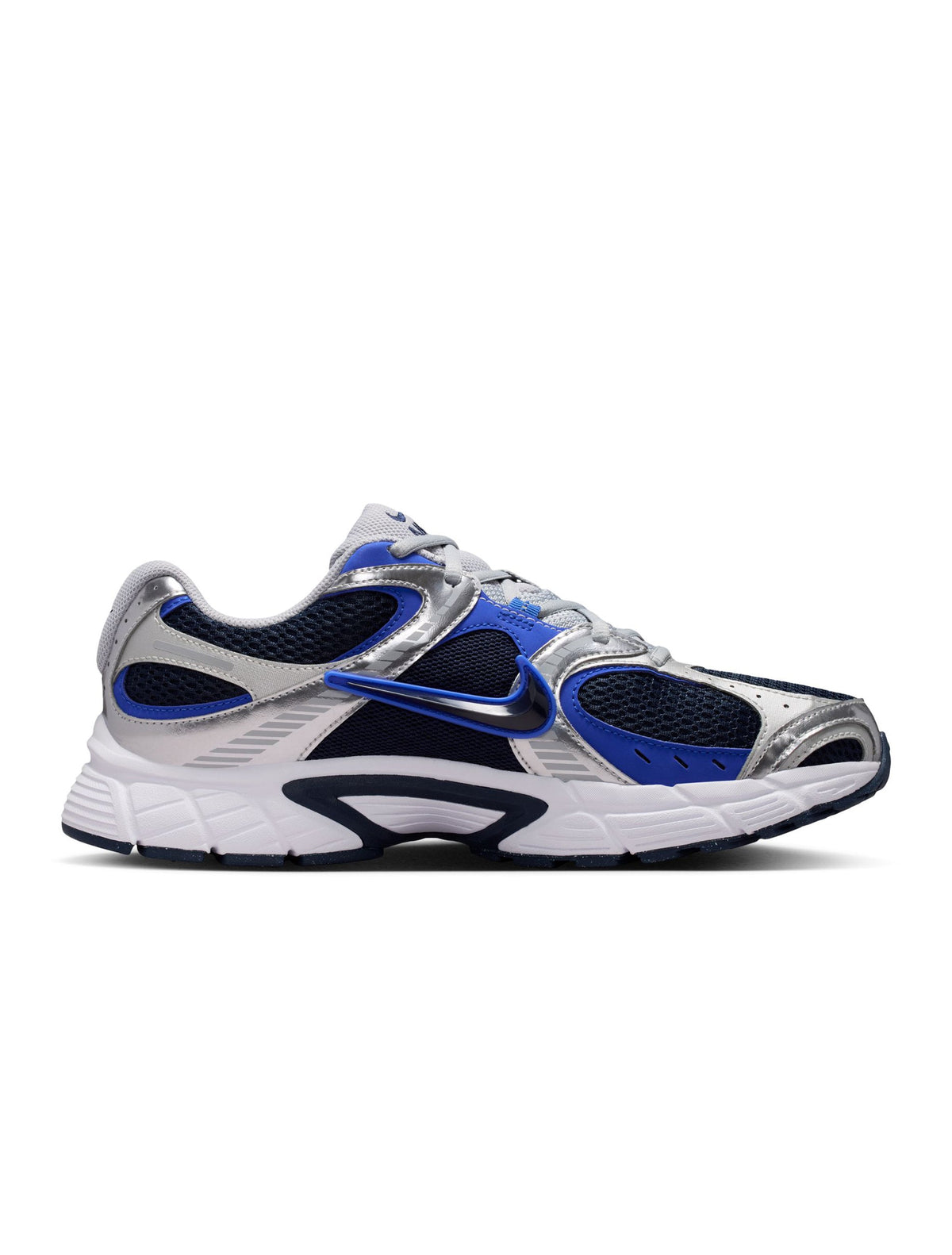 Nike men's V5 RNR Blue Eclipse athletic footwear, showcasing the stylish blue sneaker with Nike branding and textured sole.