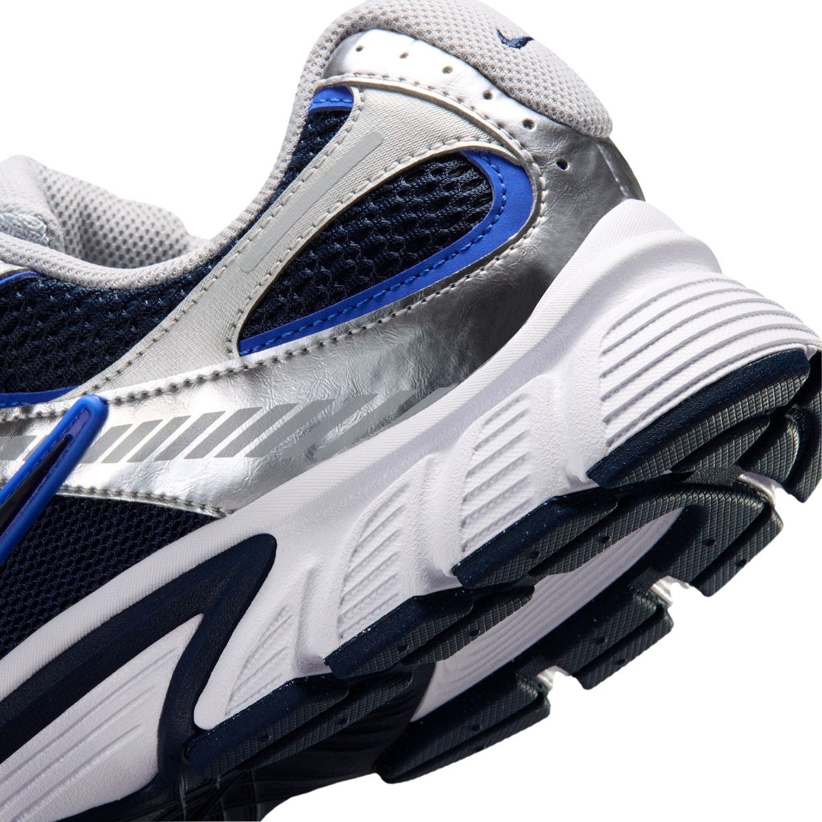 Blue Nike V5 RNR men's footwear in blue eclipse colorway, displayed with side view showing sleek design and Nike branding.