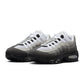 Nike Men's Air Max 95 OG sneakers in black and medium ash suede with layered panels and visible Air cushioning
