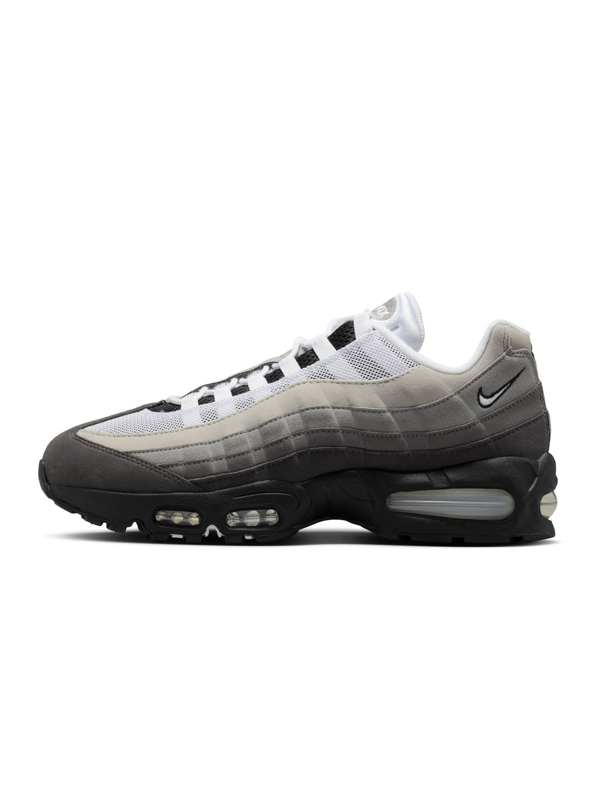 Nike Men's Air Max 95 OG sneakers in Black and Medium Ash