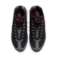 Nike Mens Air Max 95 Big Bubble OG sneakers in black and tough red, featuring visible Air Max cushioning and modern athletic design.