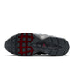 Nike Mens Air Max 95 Big Bubble OG sneakers in black and tough red, featuring layered design and visible Air Max cushioning.