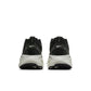 Nike men's Vomero 18 black and white running shoes, side view