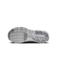 Nike Women's Zoom Vomero 5 running shoes in Pure Platinum color, featuring sleek design and breathable mesh uppers.