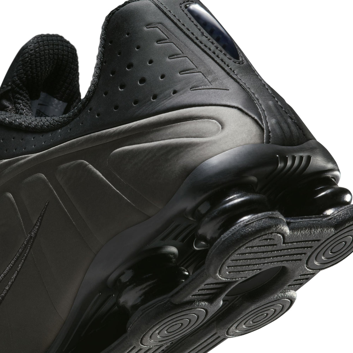Nike Men's Shox R4 black men's footwear by Denim Exchange