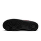 Nike men's Air Force 1 '07 LV8 footwear in black with University Red accents