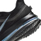 Black Nike men's Pegasus Premium running shoes, side view