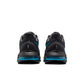 Nike men's Pegasus Premium sneakers in anthracite and current blue, featuring a sleek athletic design and breathable mesh upper.