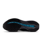 Nike men's Pegasus Premium sneakers in anthracite and current blue showing side view with textured details.