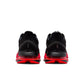 Nike Mens Pegasus Premium running shoes in black and university red, featuring sleek design and breathable mesh upper.
