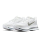 Nike Men's Pegasus Premium white and metallic silver men's running shoes by Denim Exchange