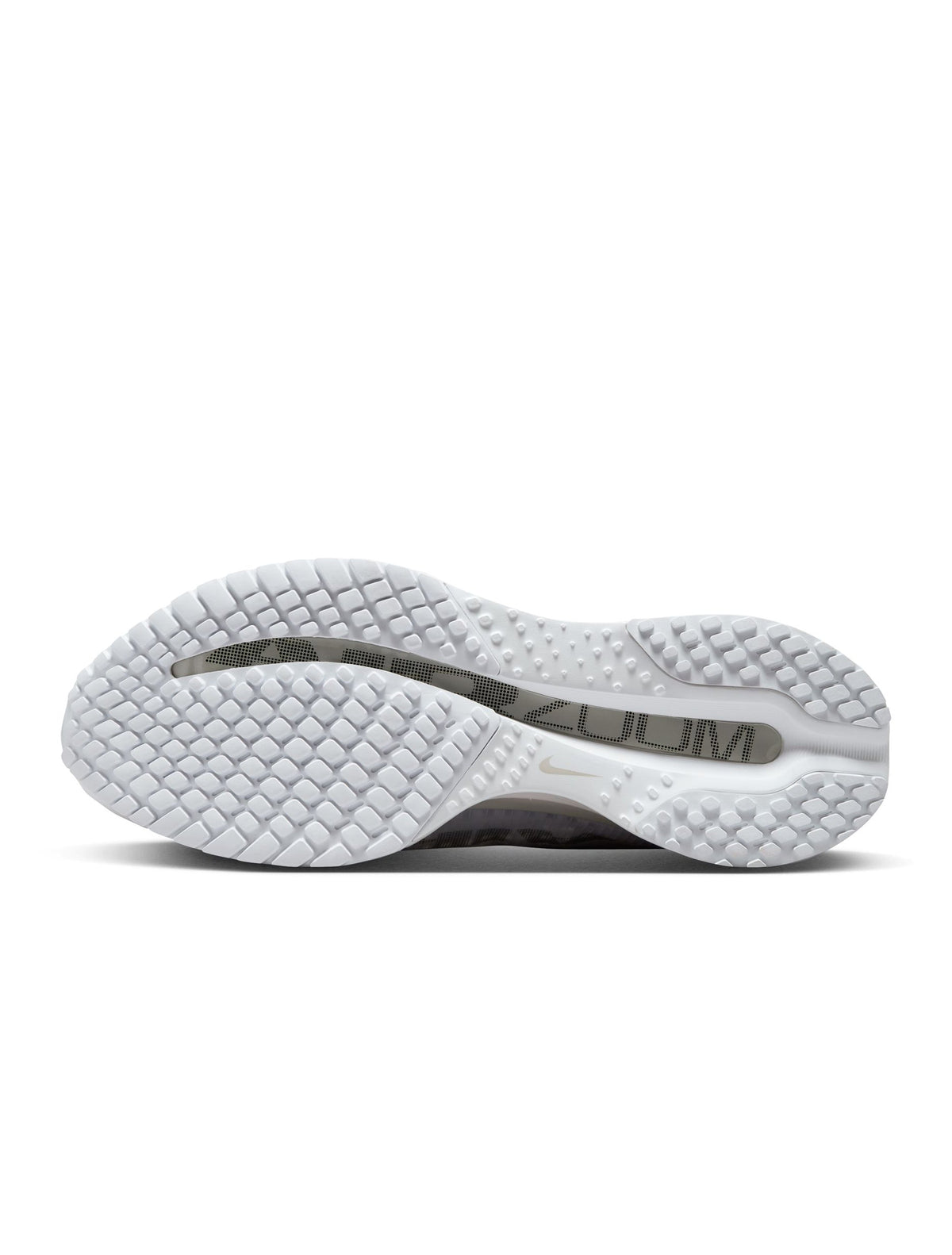 Nike men's Pegasus Premium sneakers in white and metallic silver by Denim Exchange