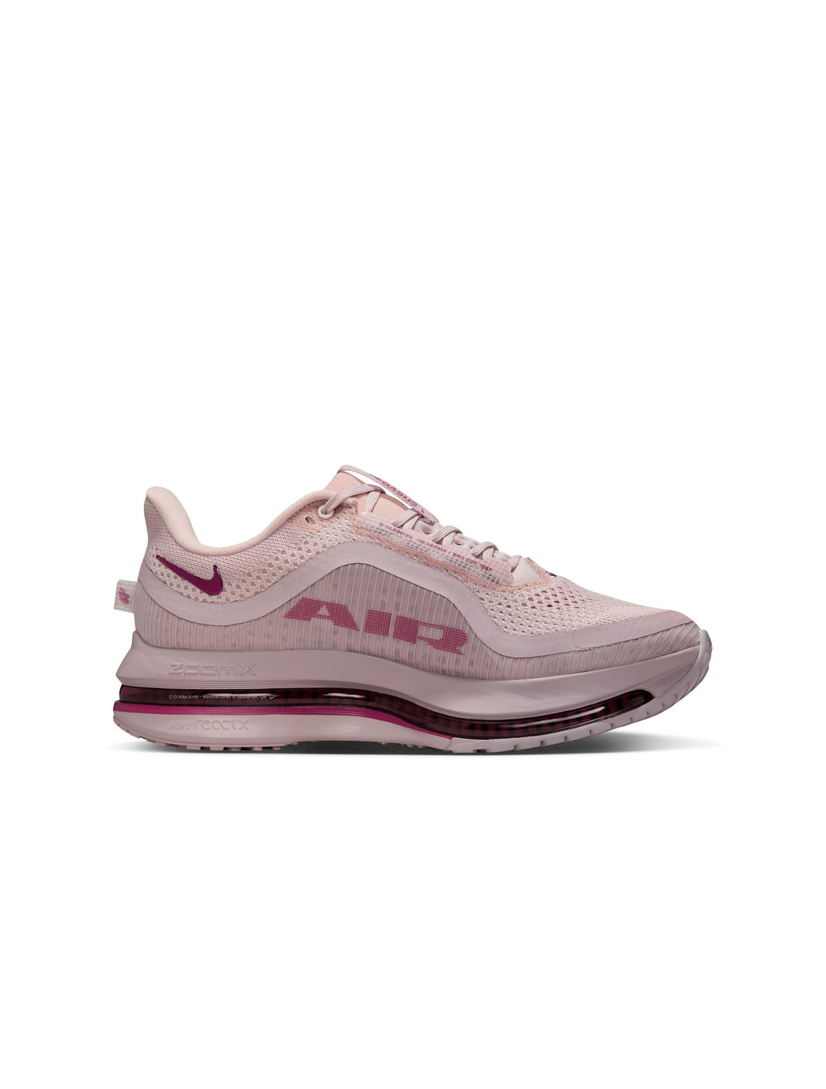 Nike Womens Pegasus Premium Silt Red athletic shoes with white accents, lightweight running footwear for women