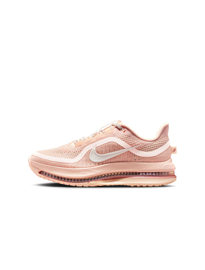 Nike Womens Pegasus Premium Guava Ice athletic shoes featuring a vibrant pink and purple design, lightweight running footwear for women.