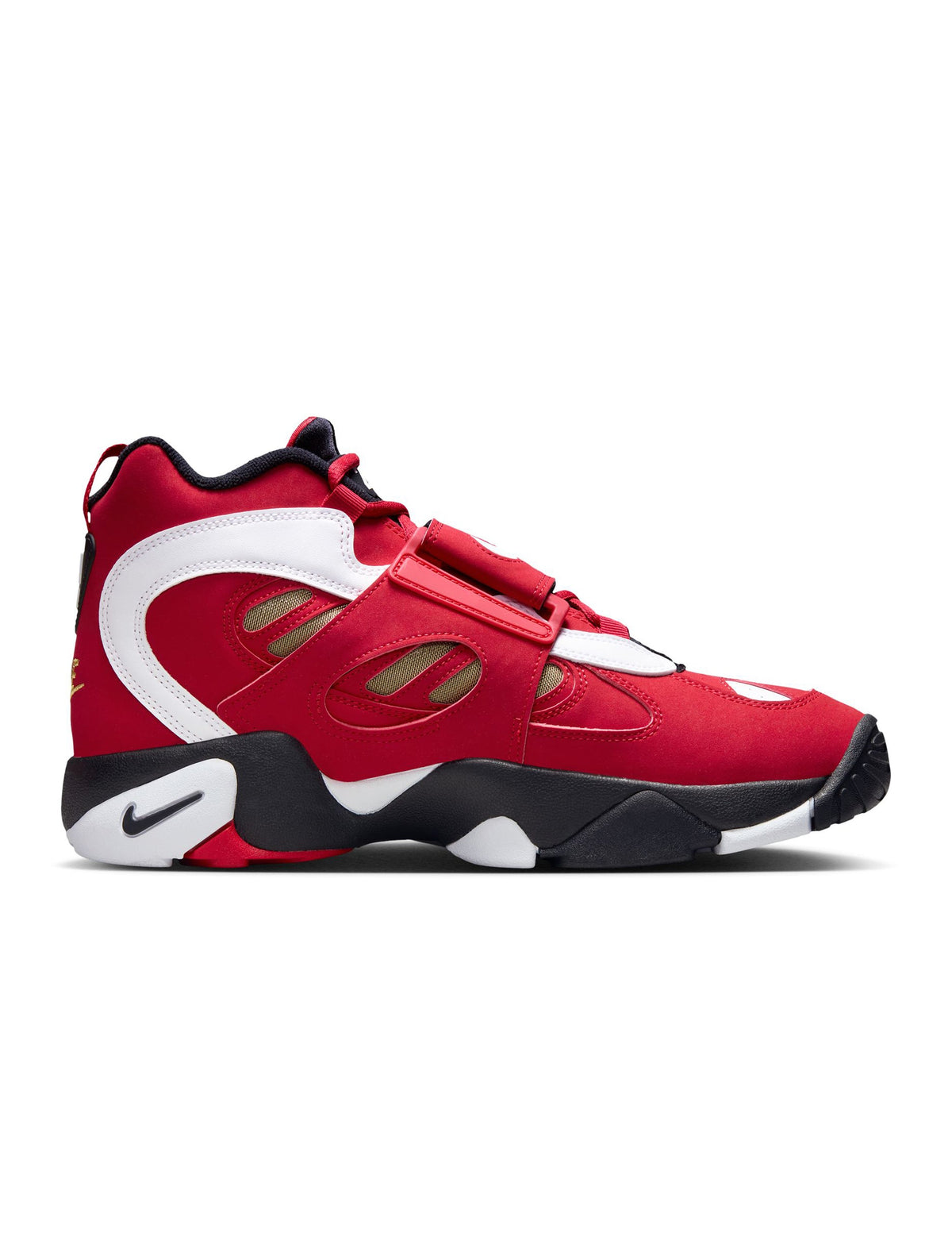 Nike men's Air Diamond Turf 2 sneakers in Prime Red