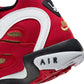 Nike men's Air Diamond Turf 2 footwear in Prime Red, side view sneaker