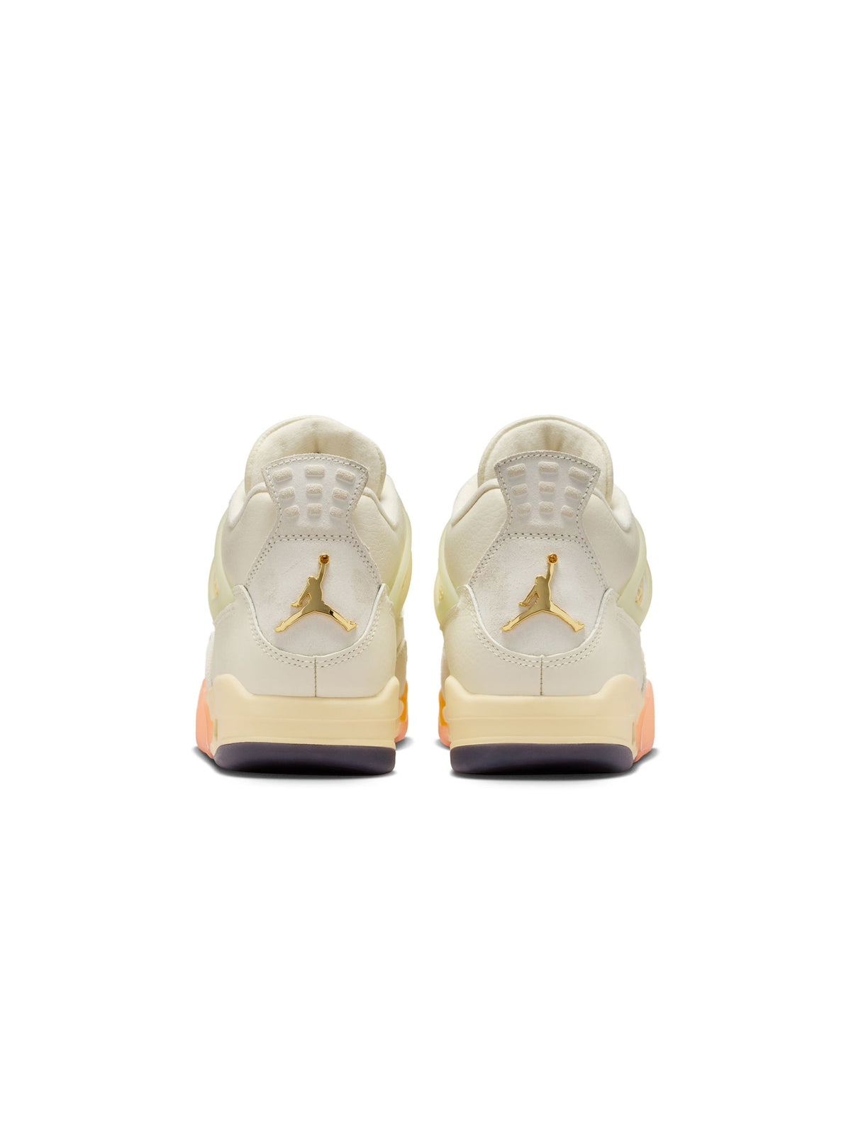 Air Jordan Womens 4 Retro Birds of Paradise sneakers by Denim Exchange in a neutral colorway