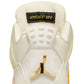 Air Jordan Women's 4 Retro Birds of Paradise sneakers by Denim Exchange in white and neutral tones