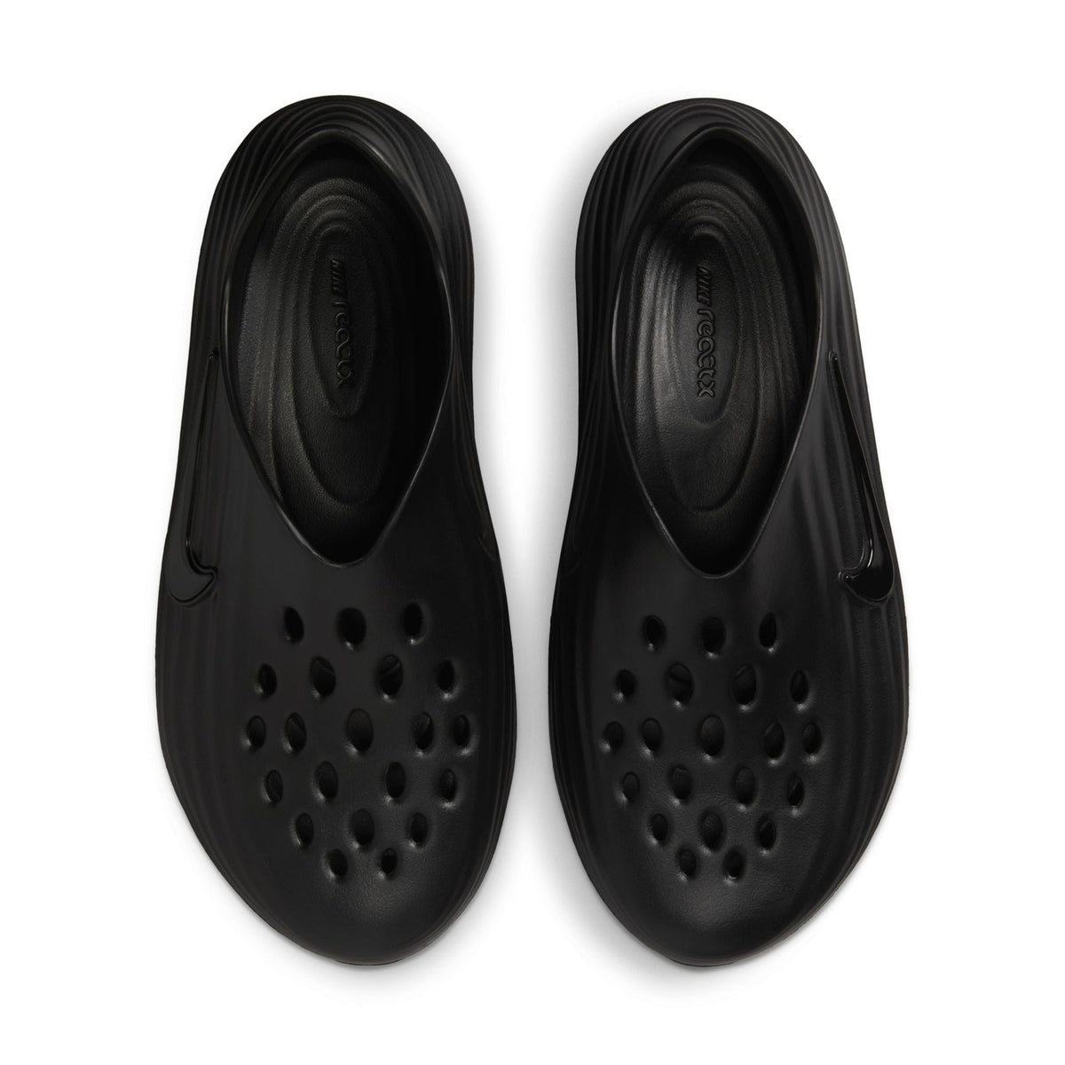 Nike Men's ReactX Rejuven8 Triple Black footwear by Denim Exchange