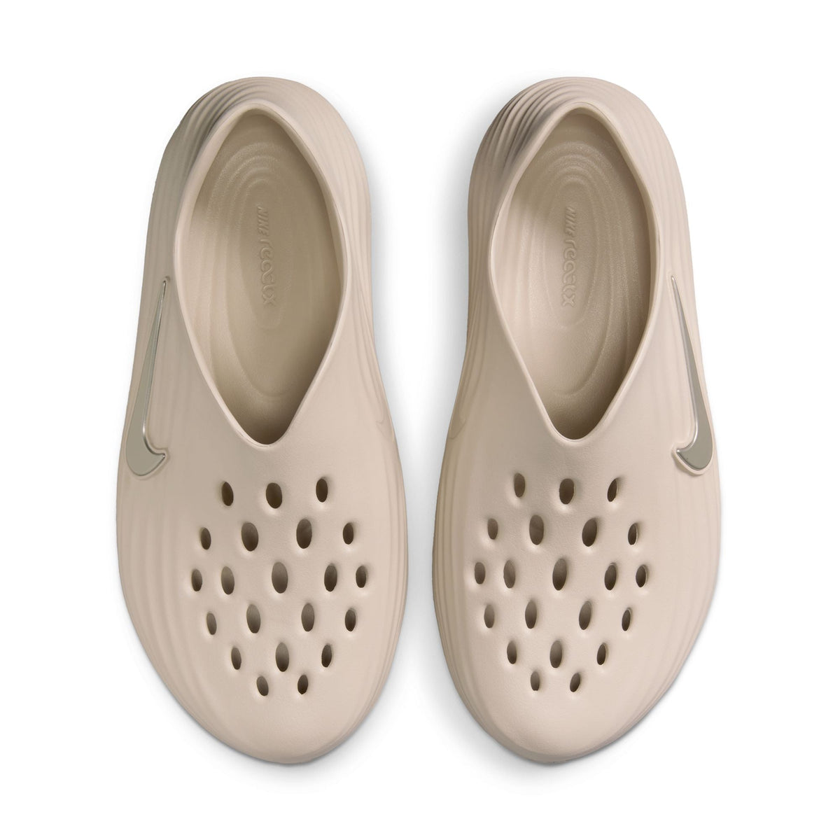 Nike Men's ReactX Rejuven8 Orewood footwear in white, side view sneaker.
