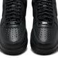 Nike men's Air Force 1 GTX Vibram sneakers in Off Noir, waterproof outdoor footwear with rugged sole