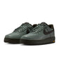 Men's Nike Air Force 1 GTX Vibram shoes in clay green, durable outdoor-style footwear