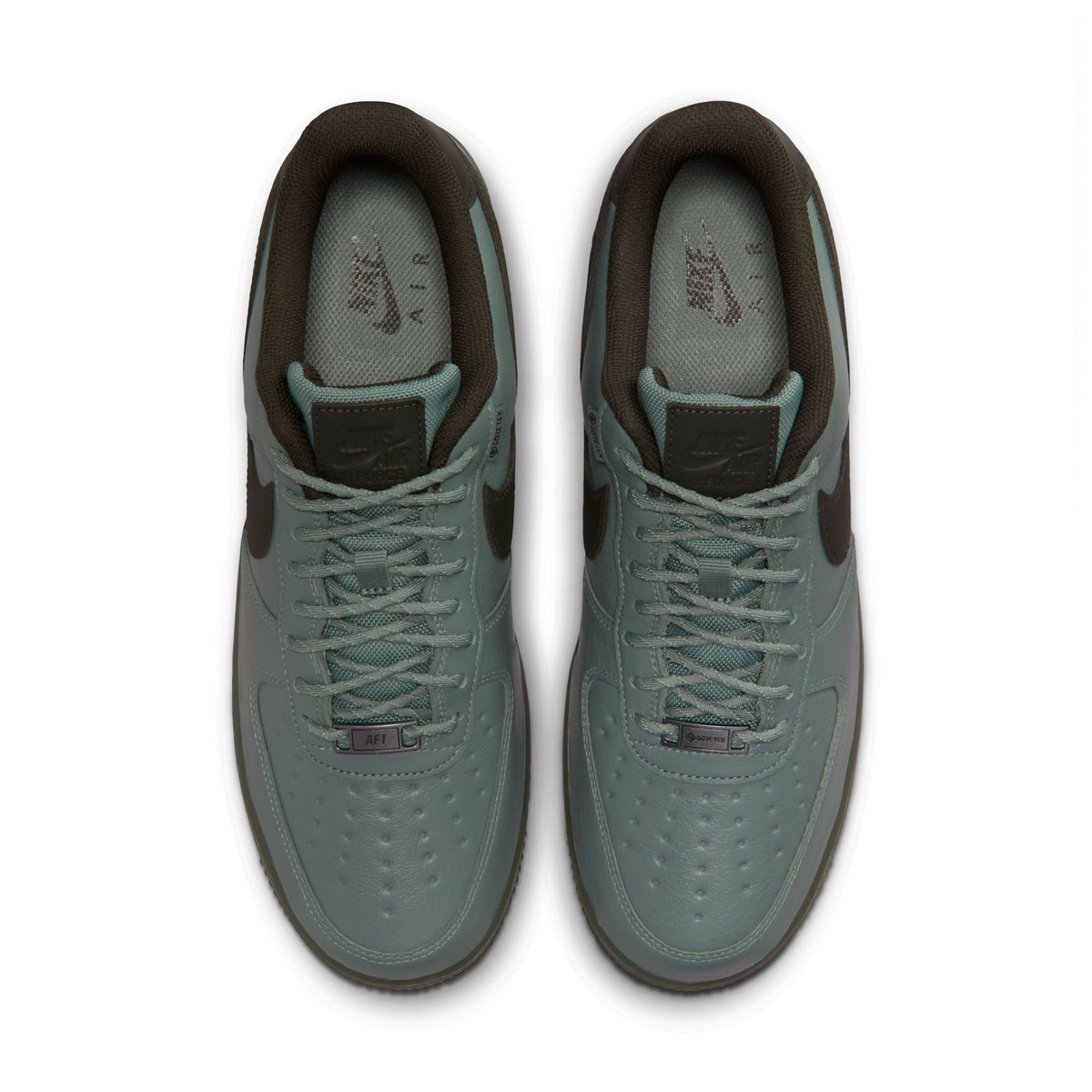 Nike Men's Air Force 1 GTX Vibram sneakers in Clay Green