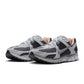 Nike men's Zoom Vomero 5 sneakers in smoke grey, side view with layered mesh and suede detailing
